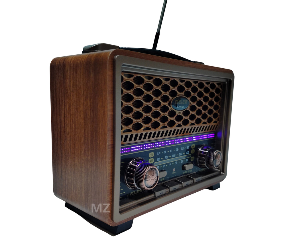 Радиоприемник в ретро стиле Bluetooth+ MP3 плеер M-2015BT