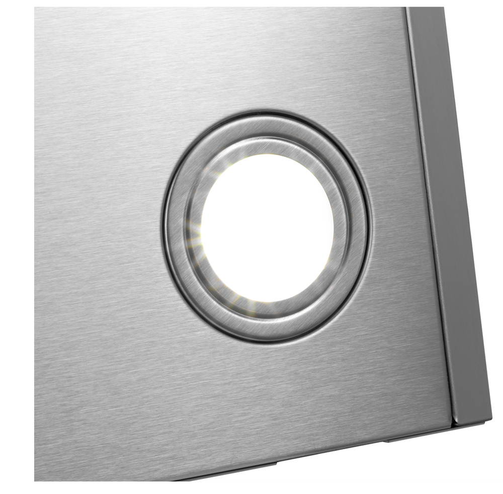 Каминная вытяжка Maunfeld MERSEY 90 Inox Glass BLACK