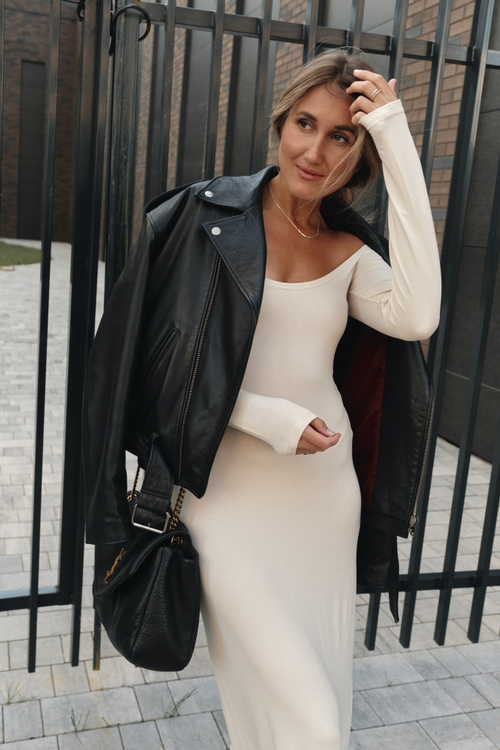 Платье двойное