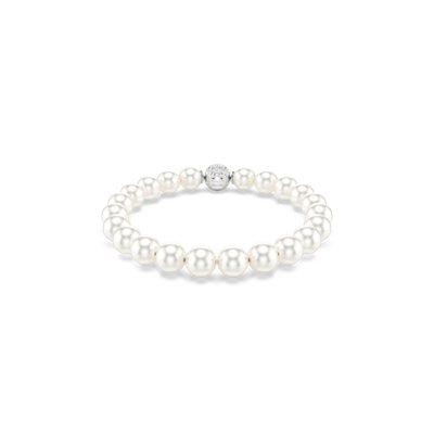 MATRIX:BRACELET PRL MAGNET WHI/RHS