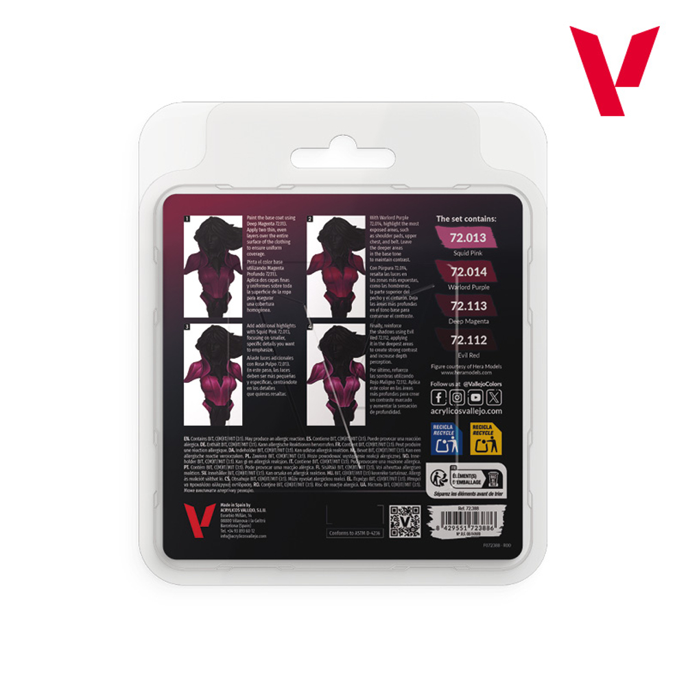 Game Color: Magenta Color Set