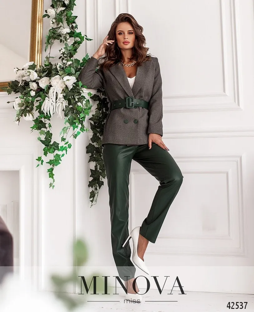 Костюм 2031-темно-зеленый Minova