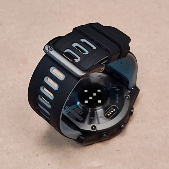 Ремешок силиконовый двухцветный 26 мм для Garmin Fenix 7x/6x/5x/5x plus/3, Descent, Tactix, Enduro, D2,  Instinct 2X