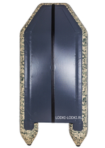 Аква-2800 СК слань+киль камуфляж (лодка пвх под мотор)