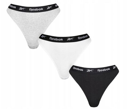 Спортивные трусы Reebok Brief LOTTY Womens 3P - black/white/grey marl
