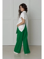 Костюм с брюками палаццо