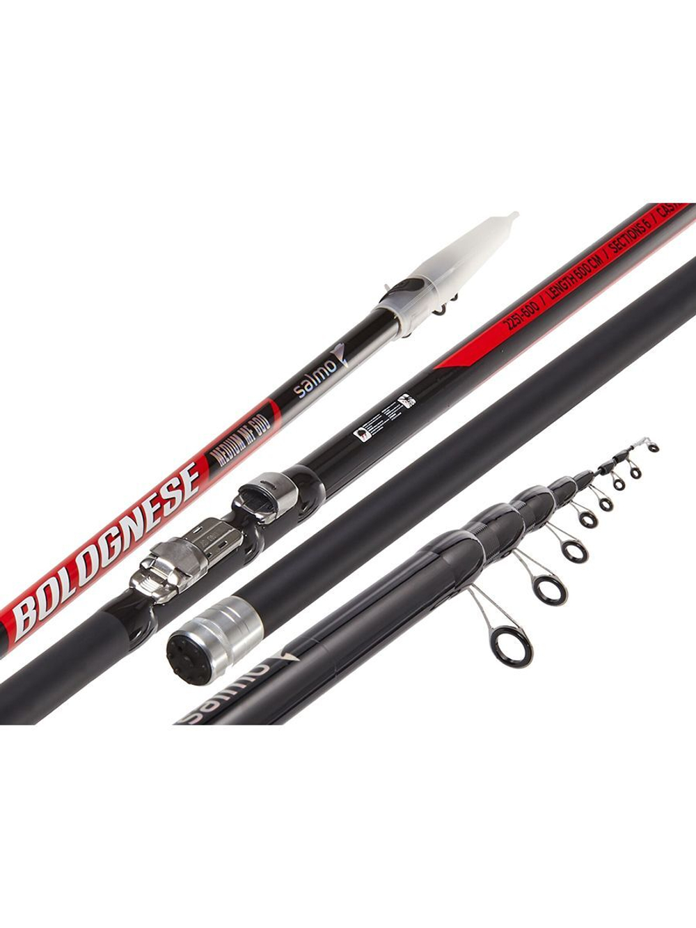 Удилище поплавочное с кольцами Salmo Diamond BOLOGNESE MEDIUM MF 6.00