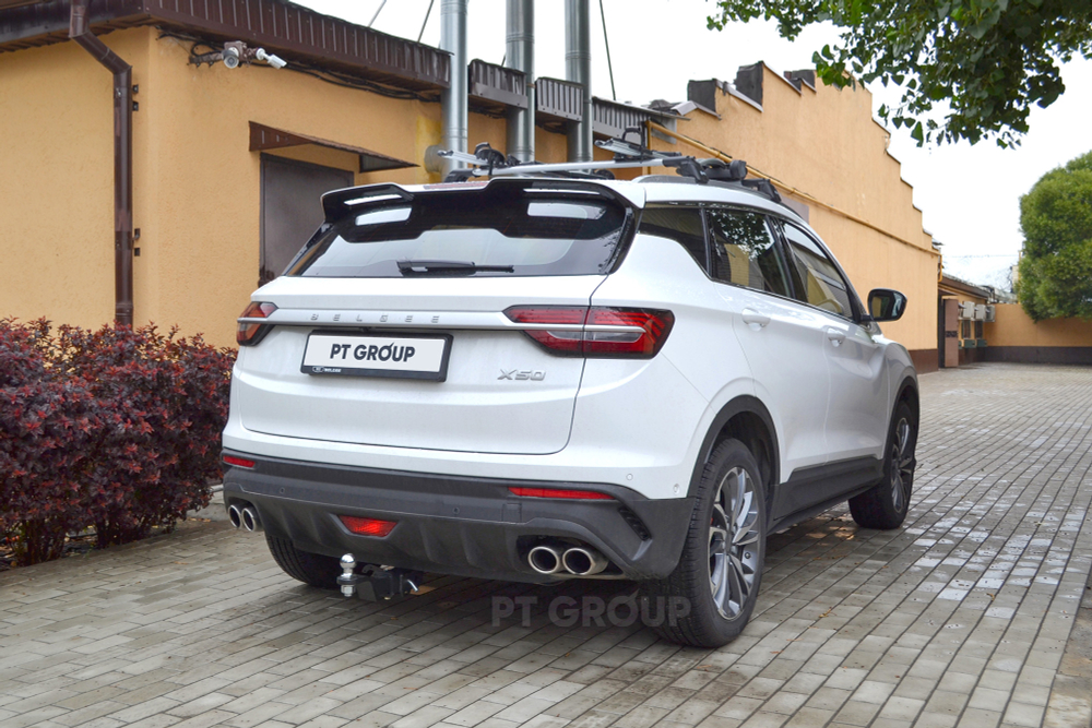 ТСУ / съемный квадрат/ Belgee X50 2023-/ Geely Coolray 2022