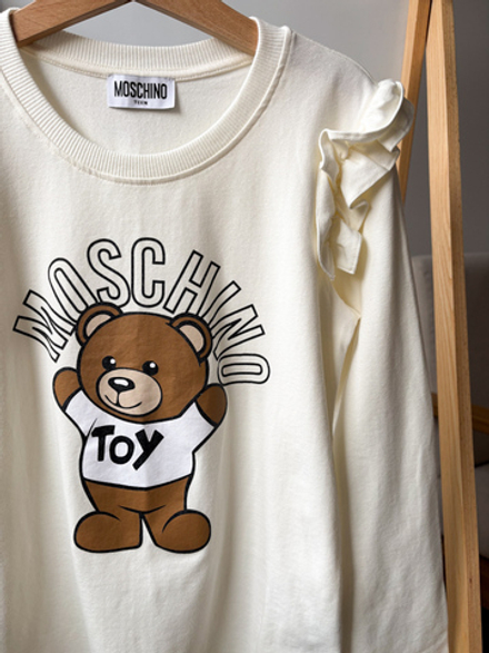 Хлопковый лонгслив Moschino, 140