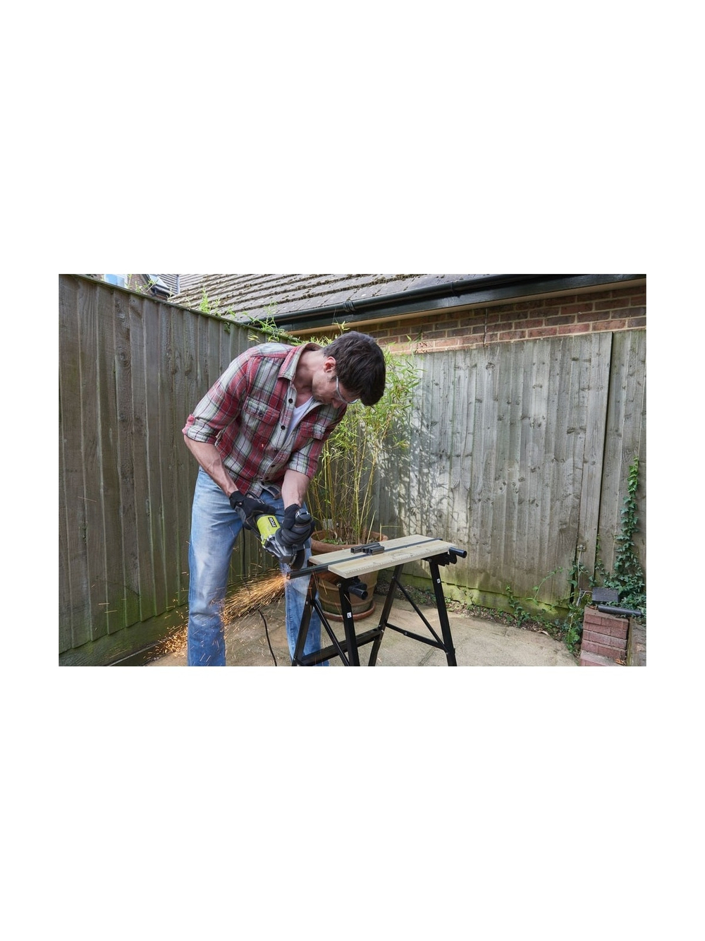 Болгарка (УШМ) Ryobi RAG800-125G 5133002491