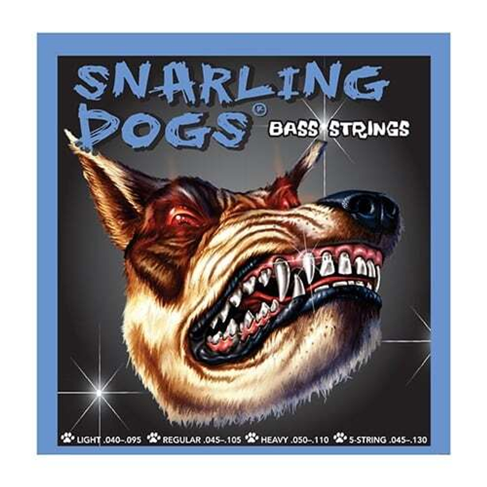 Струны для бас-гитар Snarling Dogs SDN455