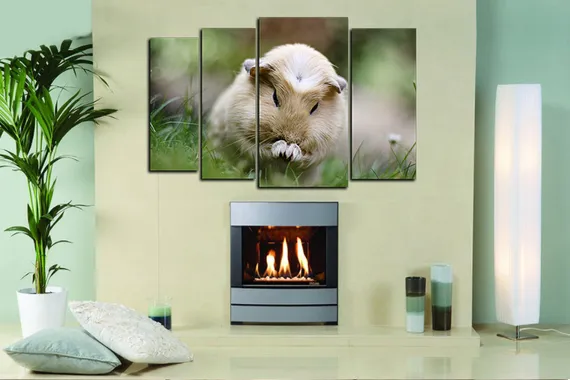 Модульная картина "Морская свинка"