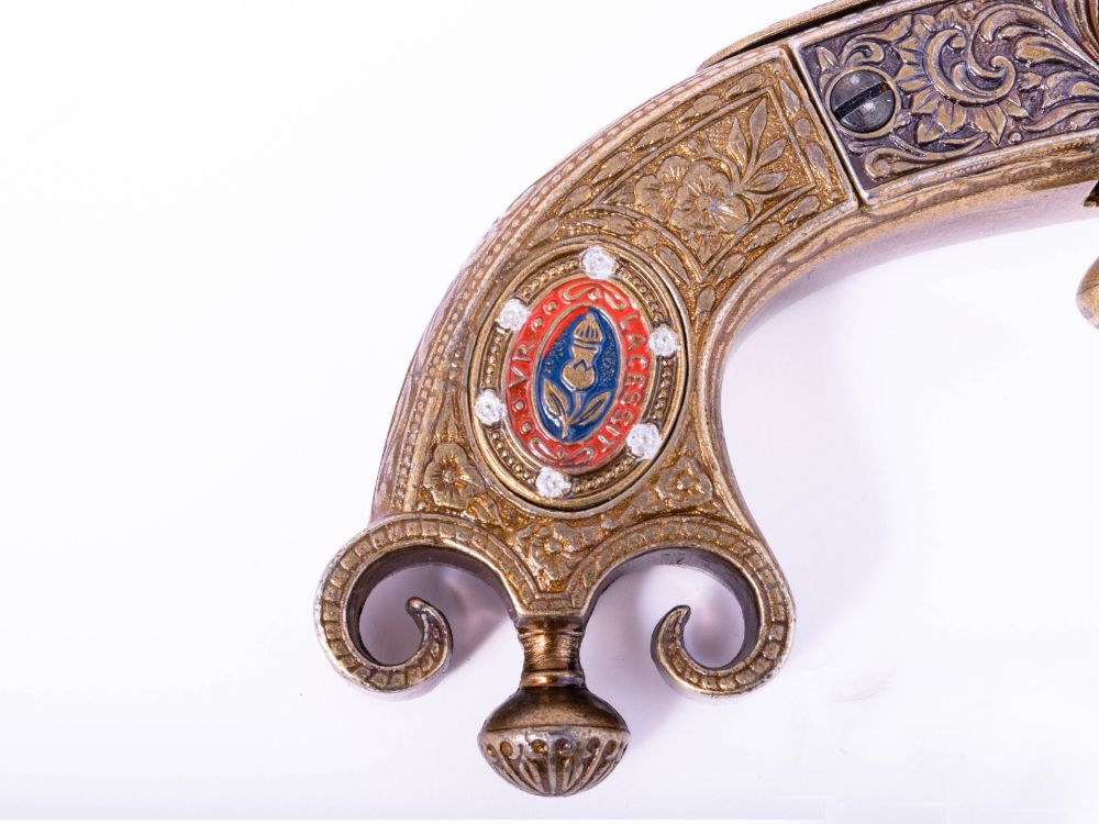 Denix Пистоль флинтлок, 18 в. Шотландия