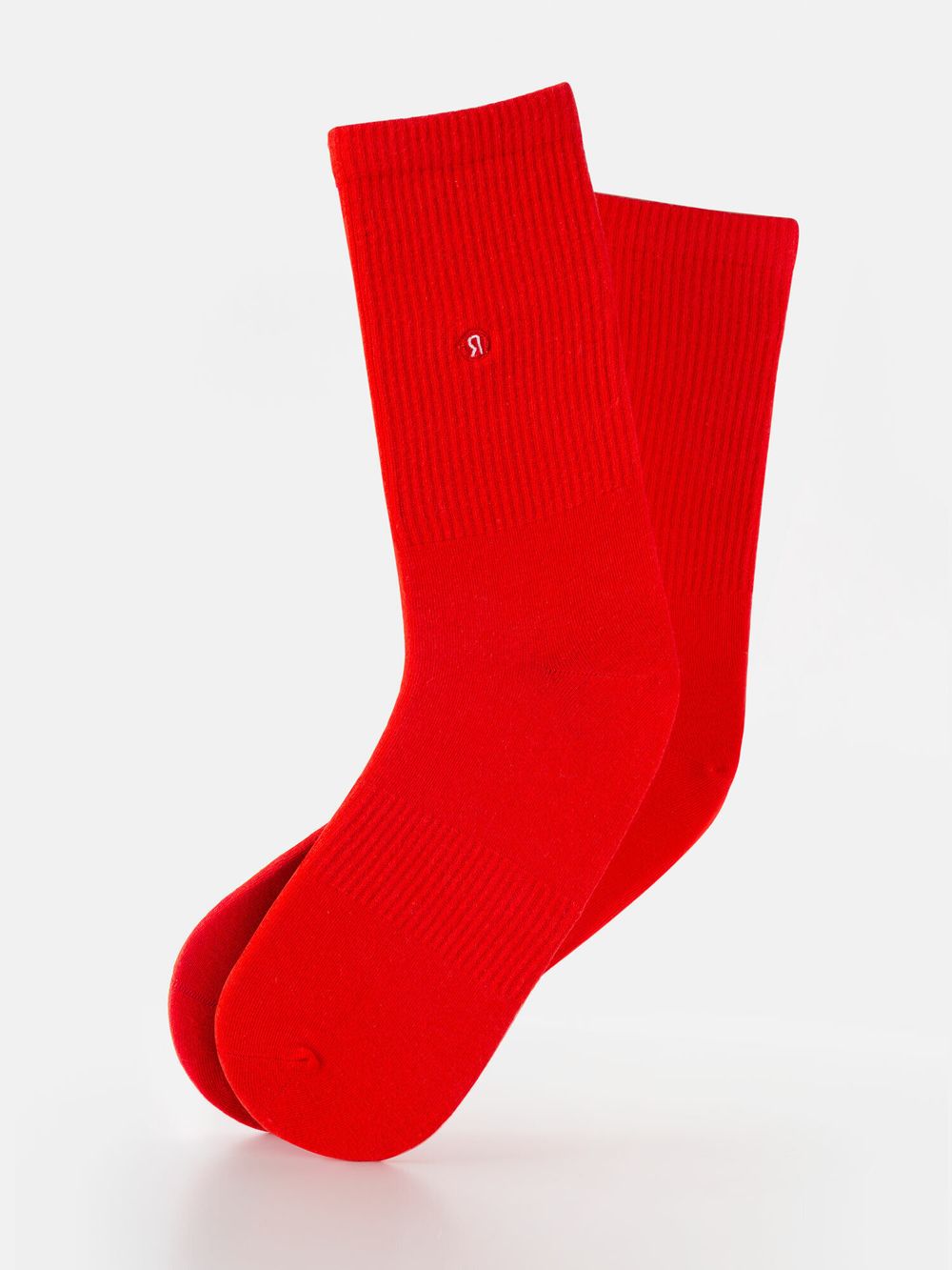 Носки Яндекс высокие «Я» Мультипак красный, желтый,серый