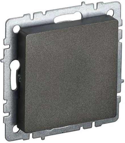 Заглушка c суппортом BRITE МЗ10-БрТБ механизм бронза IEK BR-PL10-K45