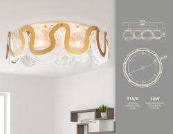 Ambrella Потолочная люстра с хрусталем Traditional TR5327