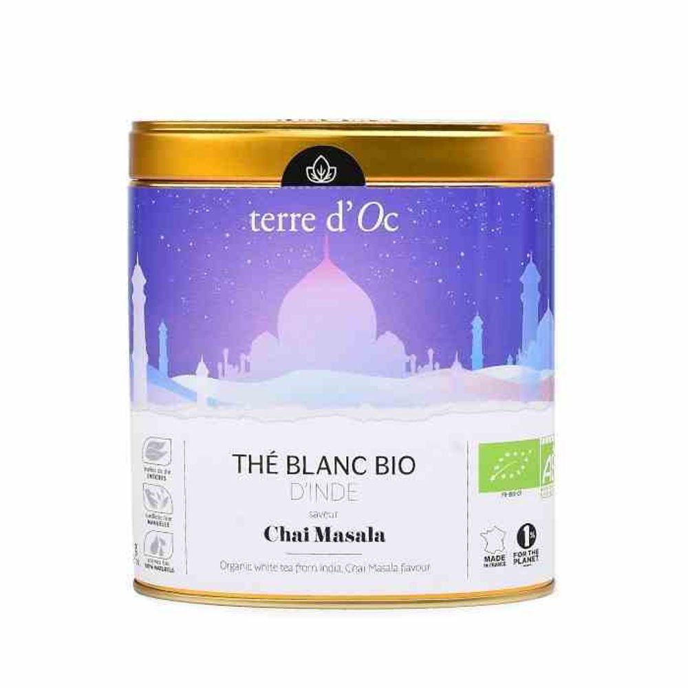 TERRE D&#39;OC TDBIO белый чай 80г чай массала белый чай