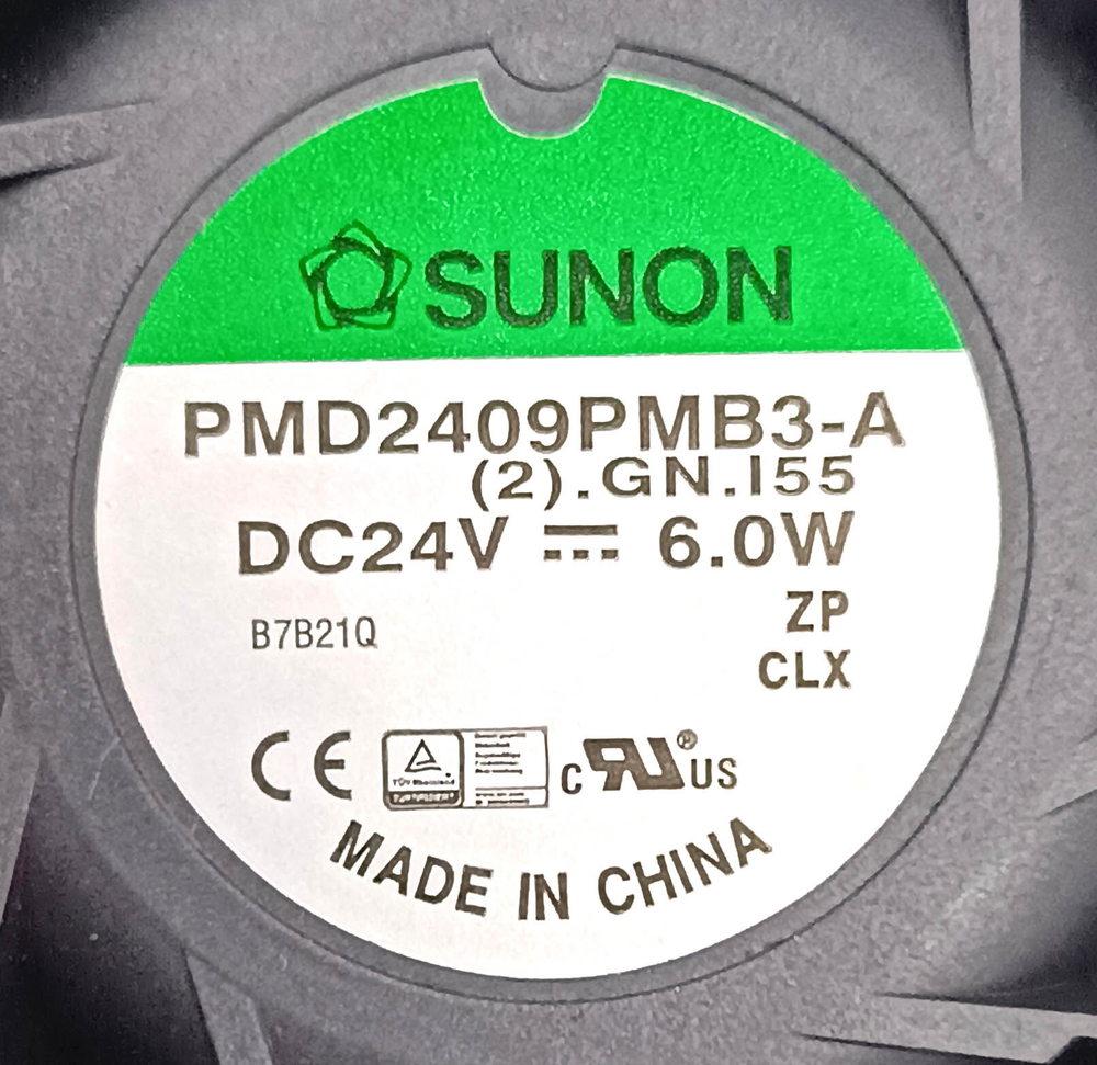 Вентилятор осевой Sunon PMD2409PMB3-A Unicarrires 118565 FA11B 24v 6w 92x92x38 мм