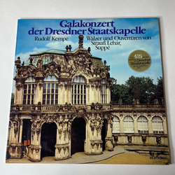 Винтажная виниловая пластинка LP Rudolf Kempe, Staatskapelle Dresden, Galakonzert Der Dresdner Staatskapelle (Германия 1973)