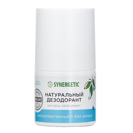 Дезодорант-антиперспирант Synergetic Гипоаллергенный без запаха