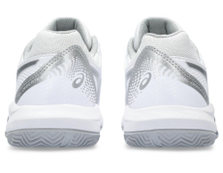Женские Кроссовки теннисные Asics Gel-Dedicate 8 Clay - white/pure silver