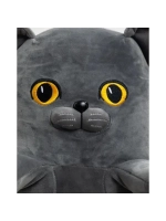 Мягкая игрушка кот батон британец 70 см, подушка обнимашка