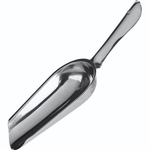 Совок для льда «Пробар» - 24 см. (Цвет: серебристый)