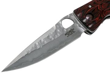 Складной нож Mcusta Tokugawa Ieyasu SPG2 blade Red Pakka Wood handle MC-0183G c клинком из стали SPG2 (SG2) рукоять дерево (Pakka wood)