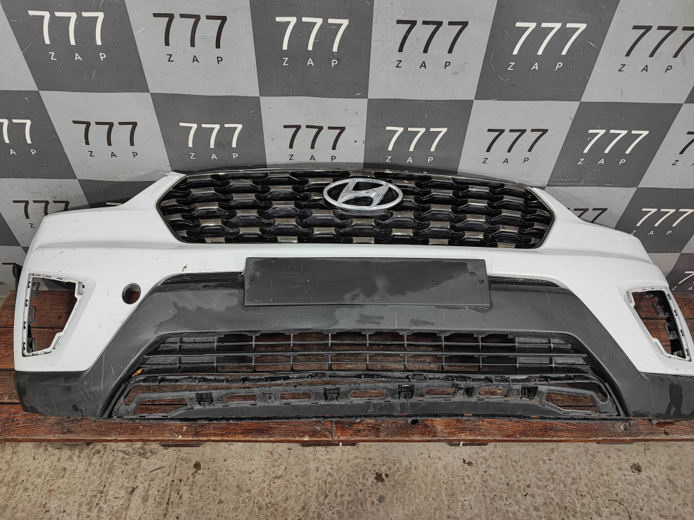 Бампер передний в сборе Hyundai Creta 1 (GS) 16-21 Б/У Оригинал 86511M0000