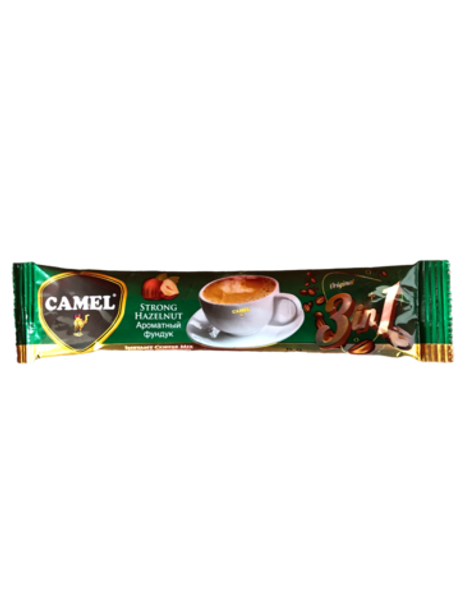 Кофе Camel 3 в 1 с фундуком крепкий 15 гр