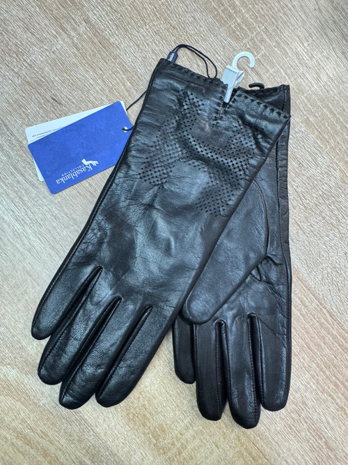 Перчатки. Женские. Материал верха: Кожаные люкс качества. Подклад: Трикотаж-шерсть. 5 шт в упаковке.