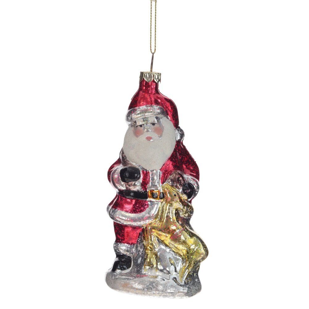 GAEM Украшение новогоднее "Дед Мороз", L6 W5,5 H14,5 см, 3в.
