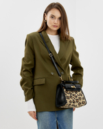 Сумка 680 17 леопард крупный