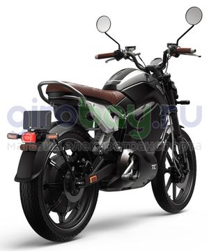 Электромотоцикл WHITE SIBERIA SUPER SOCO TC (Черный)