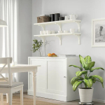 Комбинация настенных полок - BERGSHULT/RAMSHULT IKEA/БЕРГСХУЛЬТ/ РАМСГУЛЬТ ИКЕА, 120х30 см, белый