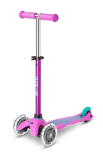 Самокат Mini Micro Deluxe Лаванда LED