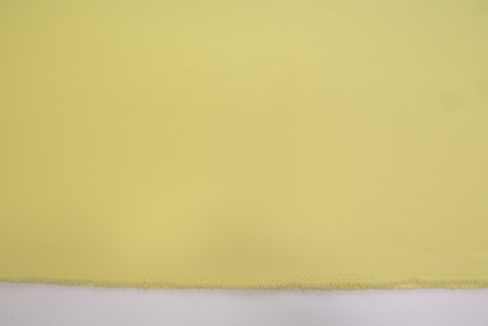 Трикотаж металлик лимон