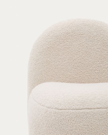 Детское кресло Bucky из белого букле