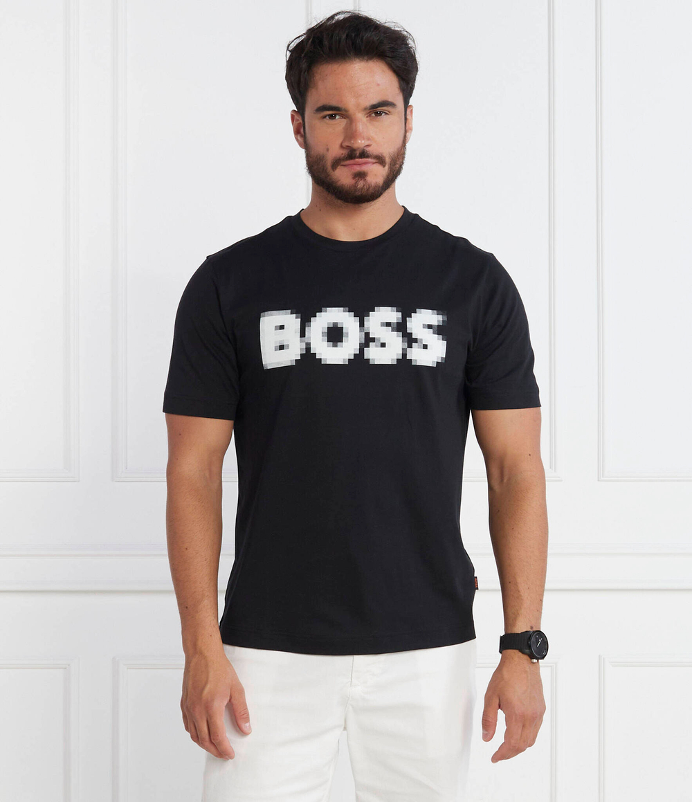 Футболка TeDigitalLogo BOSS ORANGE - черный(50503542)