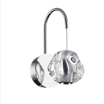 5084/5WL L-VISION ODL25 561 хром/прозрачный/металл/акрил Бра LED 5W 4000K 250Лм JEMSTONE