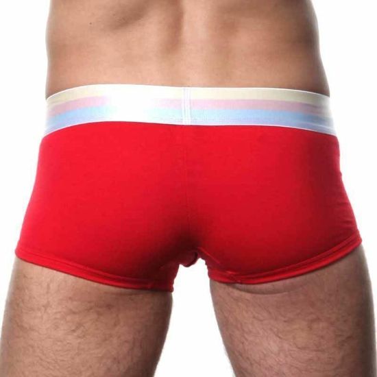 Мужские трусы боксеры Calvin Klein Steel Multicolor Red