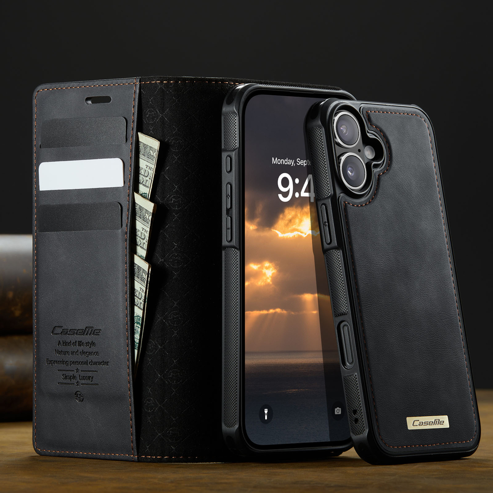 Чехол-кошелек CaseMe 2 in 1 MagSafe iPhone 16
