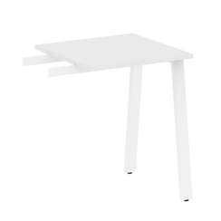 Metal System Приставной элемент на А-образном м/к БА.ПР-1 Белый/Металл Белый 600*600*750