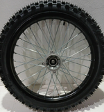 Колесо переднее в сборе 70/100 17" Питбайк PWR Racing FRZ 125