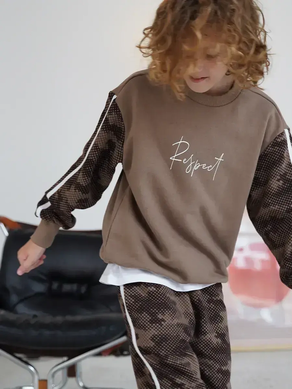 Спортивный костюм для мальчика, свитшот и брюки