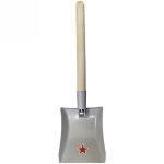 Лопатка автомобильная (саперная) «АвтоЛидер №2» 160*197мм складная