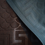 Коврик 80*120см придверный влаговпитывающий, темно-коричневый