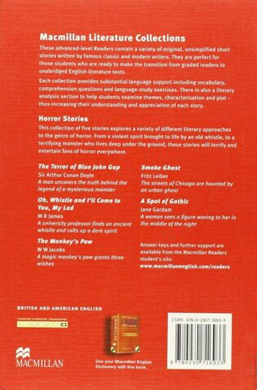 Horror Stories. Macmillan Readers Literature Collections. Advanced