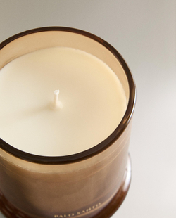 Zara Home Свеча ароматическая Palo Santo 350 г, растительный воск, аромат восточный древесный, Коричневый