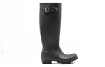 HUNTER Waterproof Abrasion Resistant Cushioning Comfortable Rain Boots Women"s Black